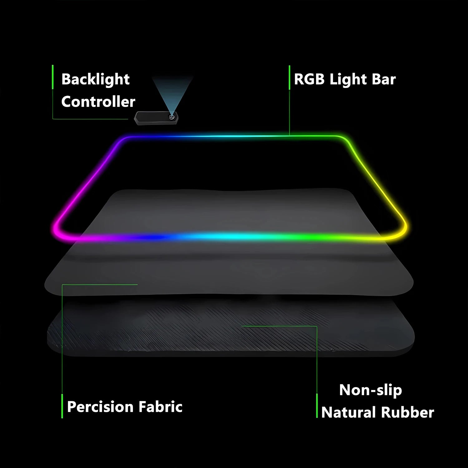 RGB Mouse Pad Gamer ARC raiders gunfight Computer Table LED rubber Rug Mat Popular FPS Game Large Gaming carpet expand Desk mat