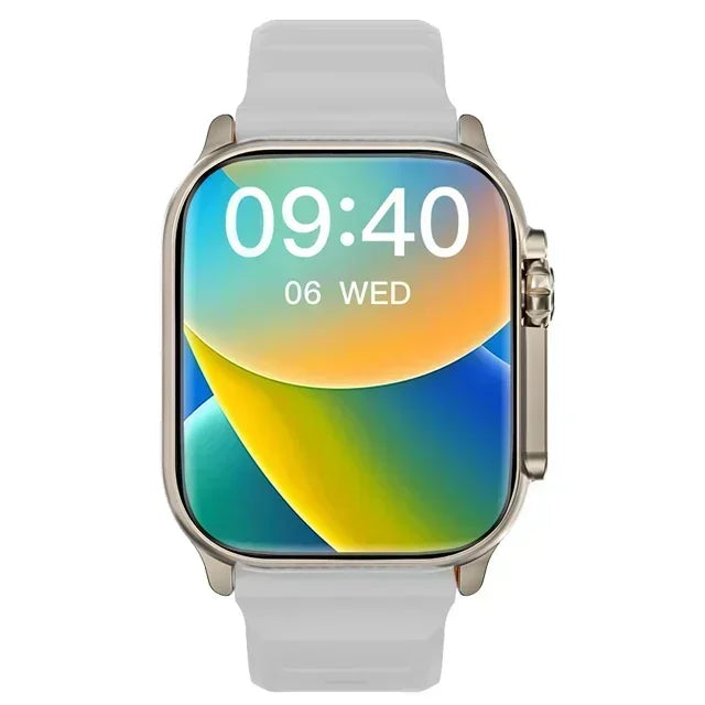 Watch 10 Smart Watch AMOLED Screen NFC Compass Fitness Clock Health Monitor Waterproof Wireless Call Watches for Men Women