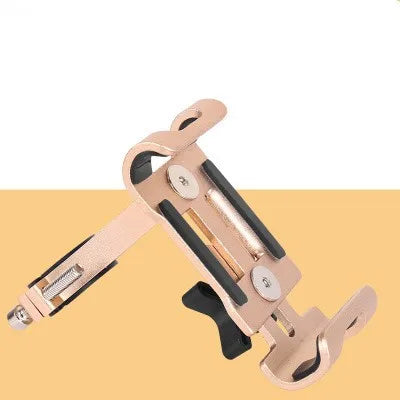 Aluminum Alloy Motorcycle Bike Phone Holder Anti-slip MTB Bike Phone Mount Bracket Universal Bicycle Phone Stand for Smartphones