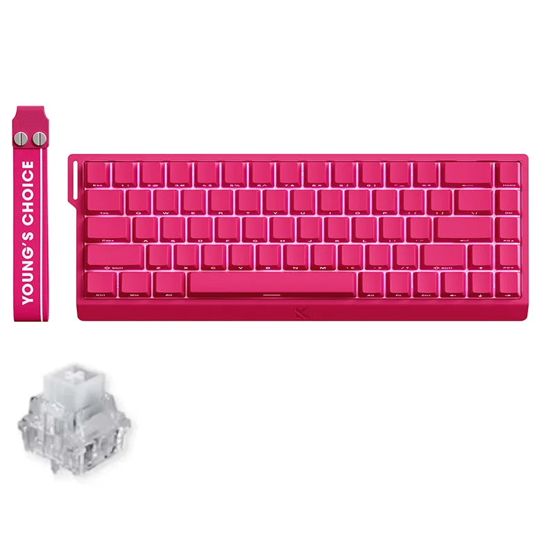 MCHOSE ACE 68 Keyboard Magnetic Switch Gaming Keyboard RGB 8K Hz DKS/MT/TGL/RS/SOCD Rapid Trigger hot-swappable customizable