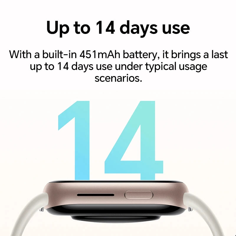 Global Version HONOR Watch 4 Smart Watch 5ATM Blood Oxygen Monitor BT5.2 GPS Bluetooth 5.2 Up to 14 Days Long Battery